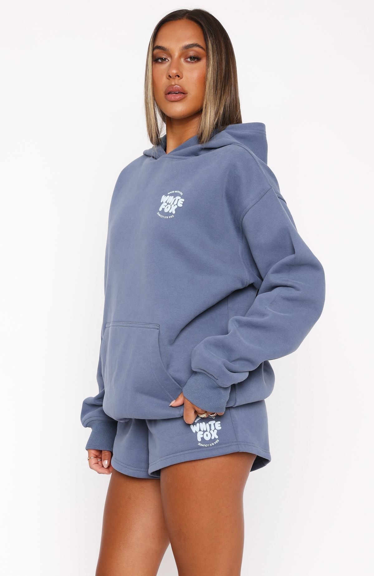 Trending With Love For You Oversized Hoodie Ocean