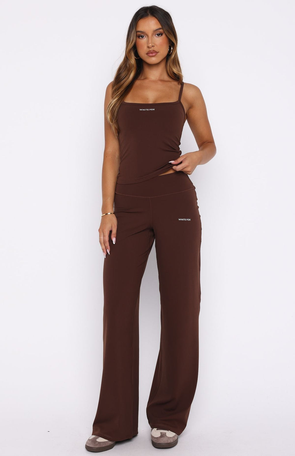 Trending Core Strengths Tank Top Chocolate