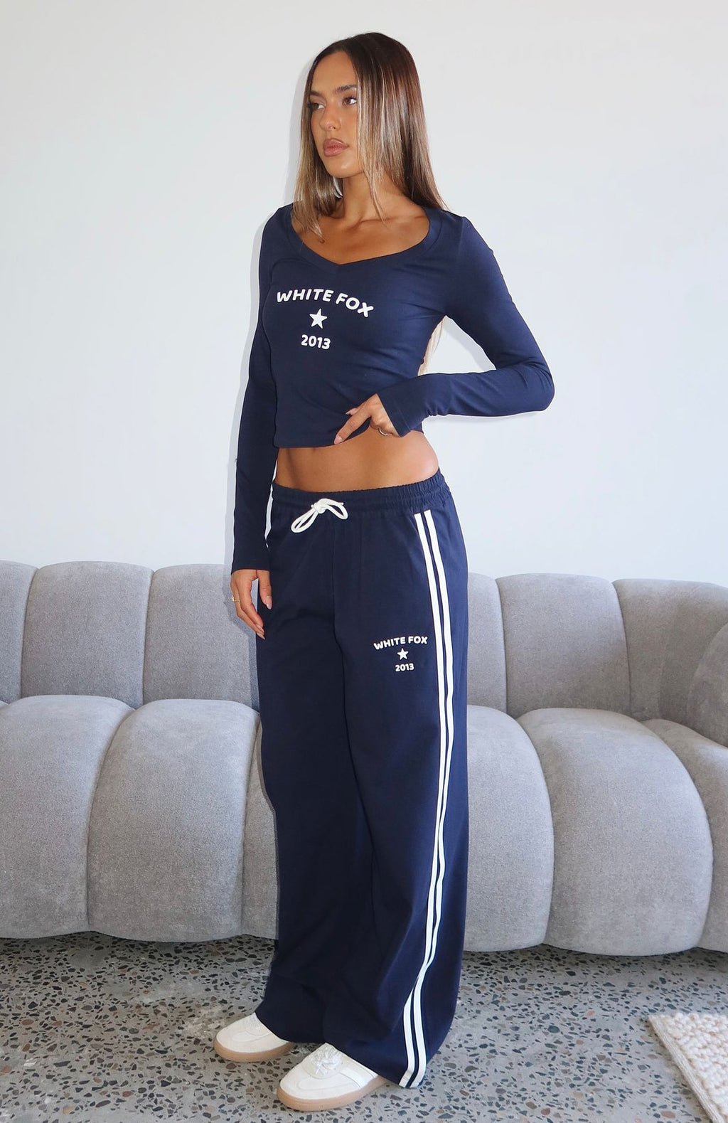 Trending Found You Out Track Pants Navy