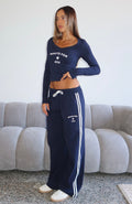 Trending Found You Out Track Pants Navy