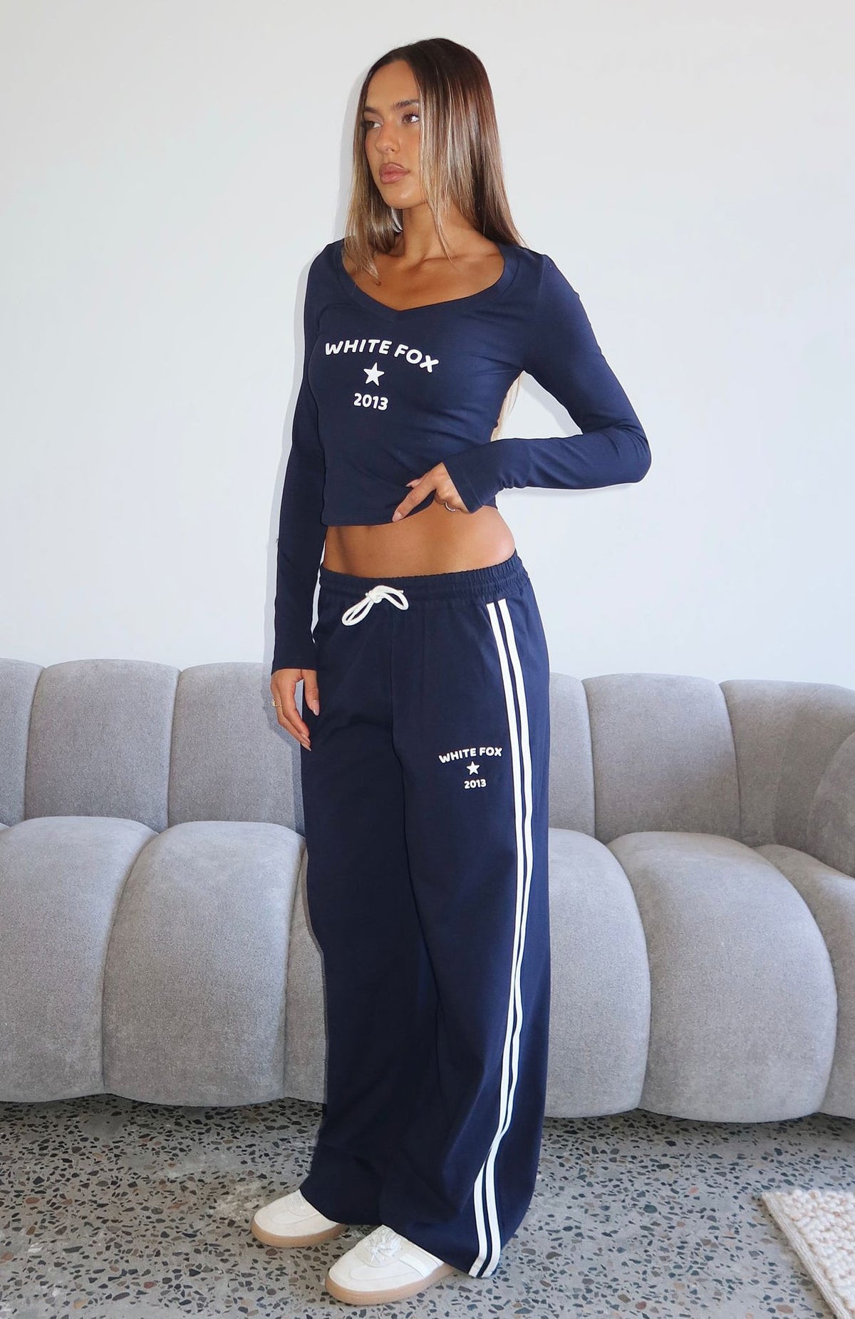 Trending Found You Out Track Pants Navy