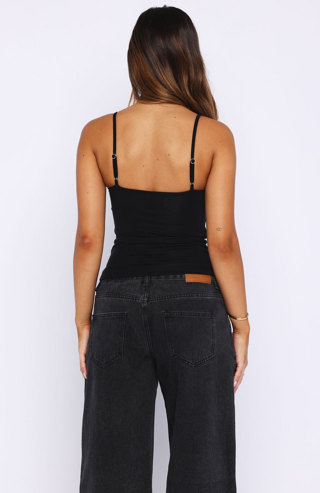 Trending Eiffel Lights Top Black