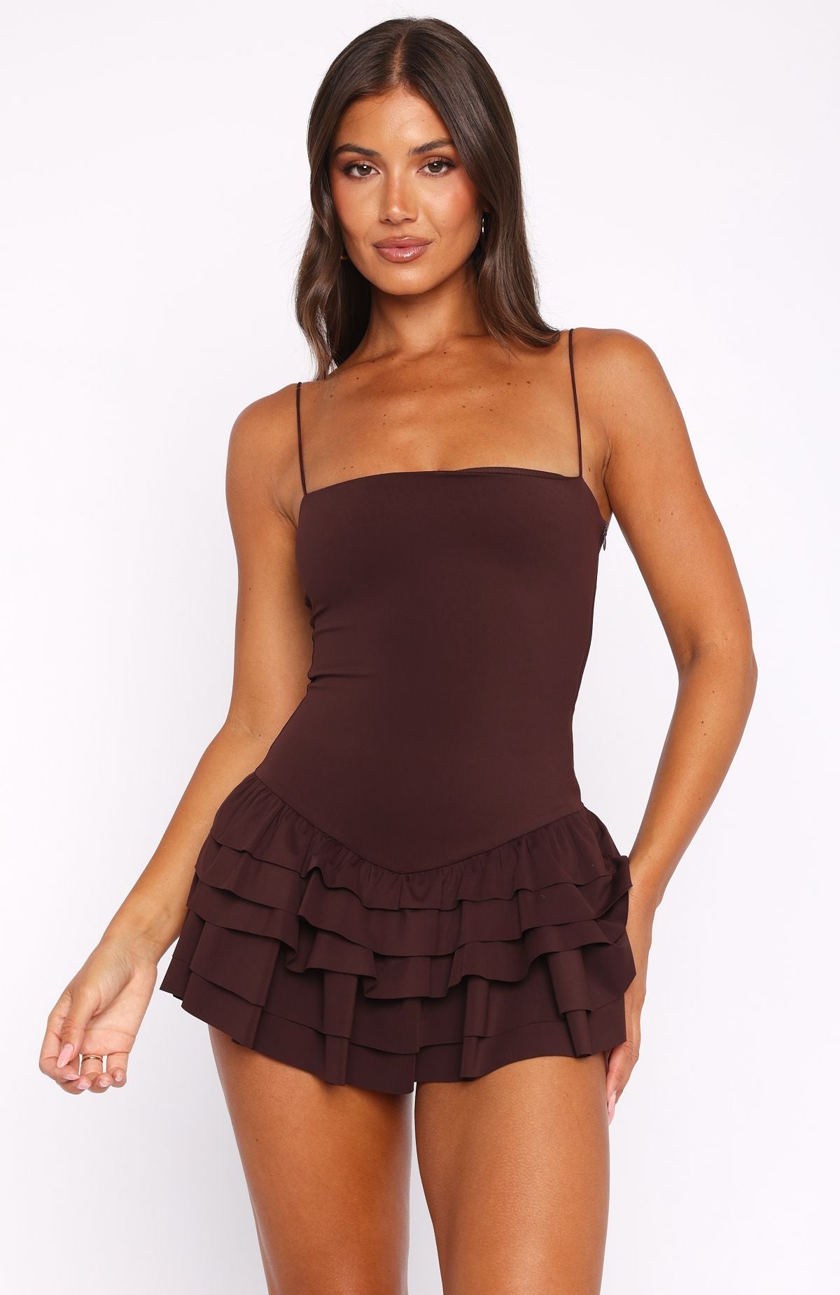 Trending Photo ID Playsuit Chocolate