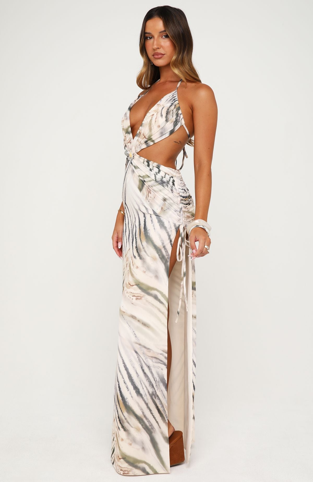 Trending Mariposa Maxi Dress Stonewash