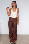 Trending Keep It Cool Pants Chocolate