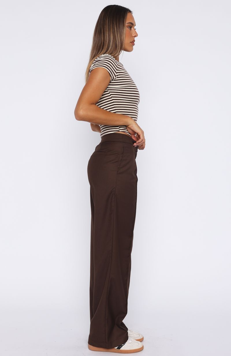 Trending Keep It Cool Pants Chocolate