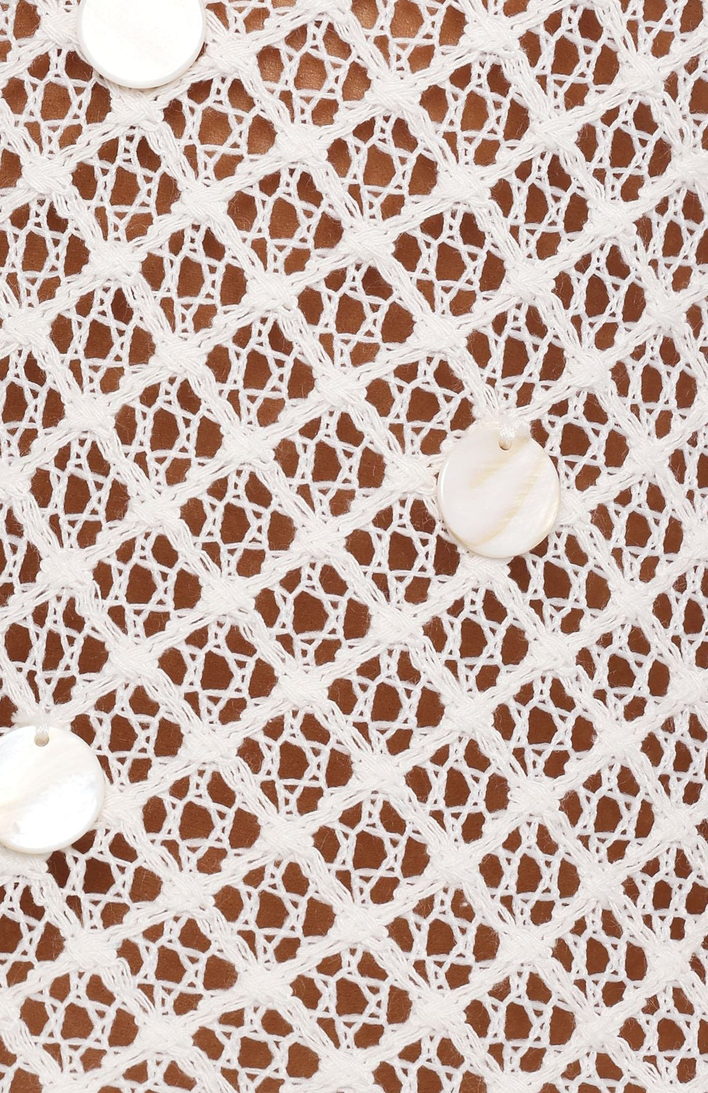 Trending Amalfi Daydream Crochet Mini Dress White