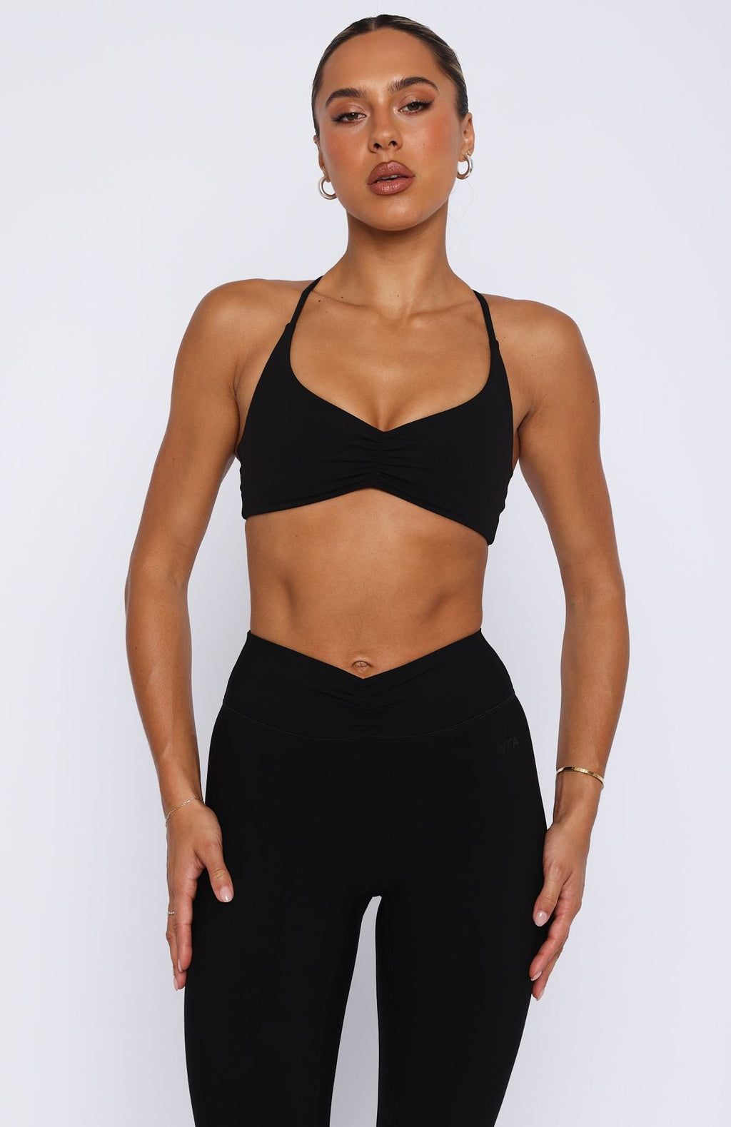 Trending Fusion Sports Bra Black