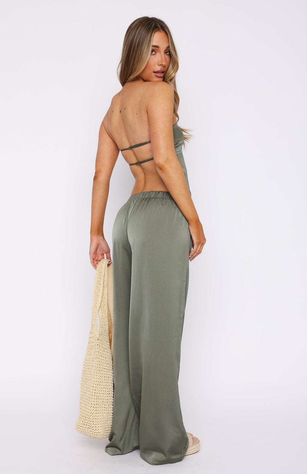 Trending More To Come Pants Olive
