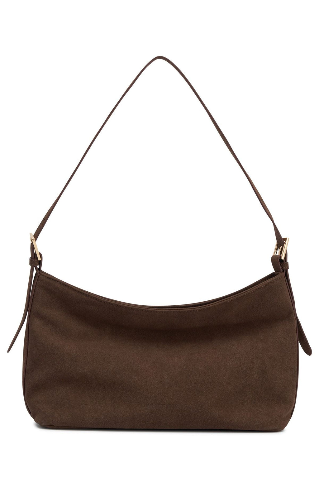 Trending Ryker Shoulder Bag Dark Chocolate Faux Suede