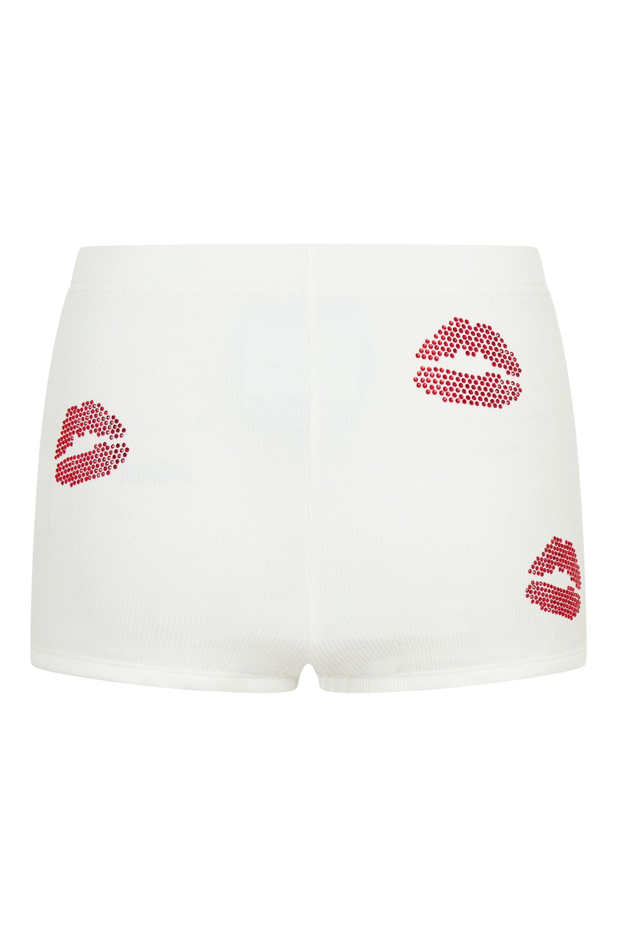 Trending Pepper You In Kisses Booty Shorts White