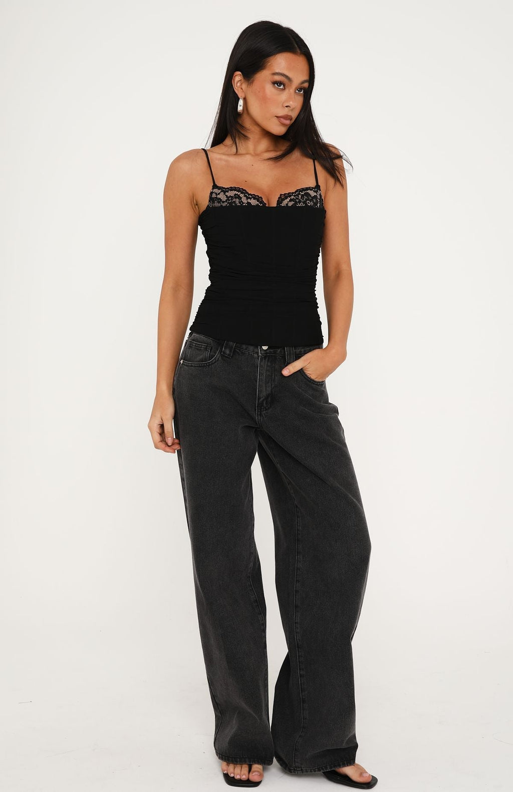 Trending Free Mind Bustier Black
