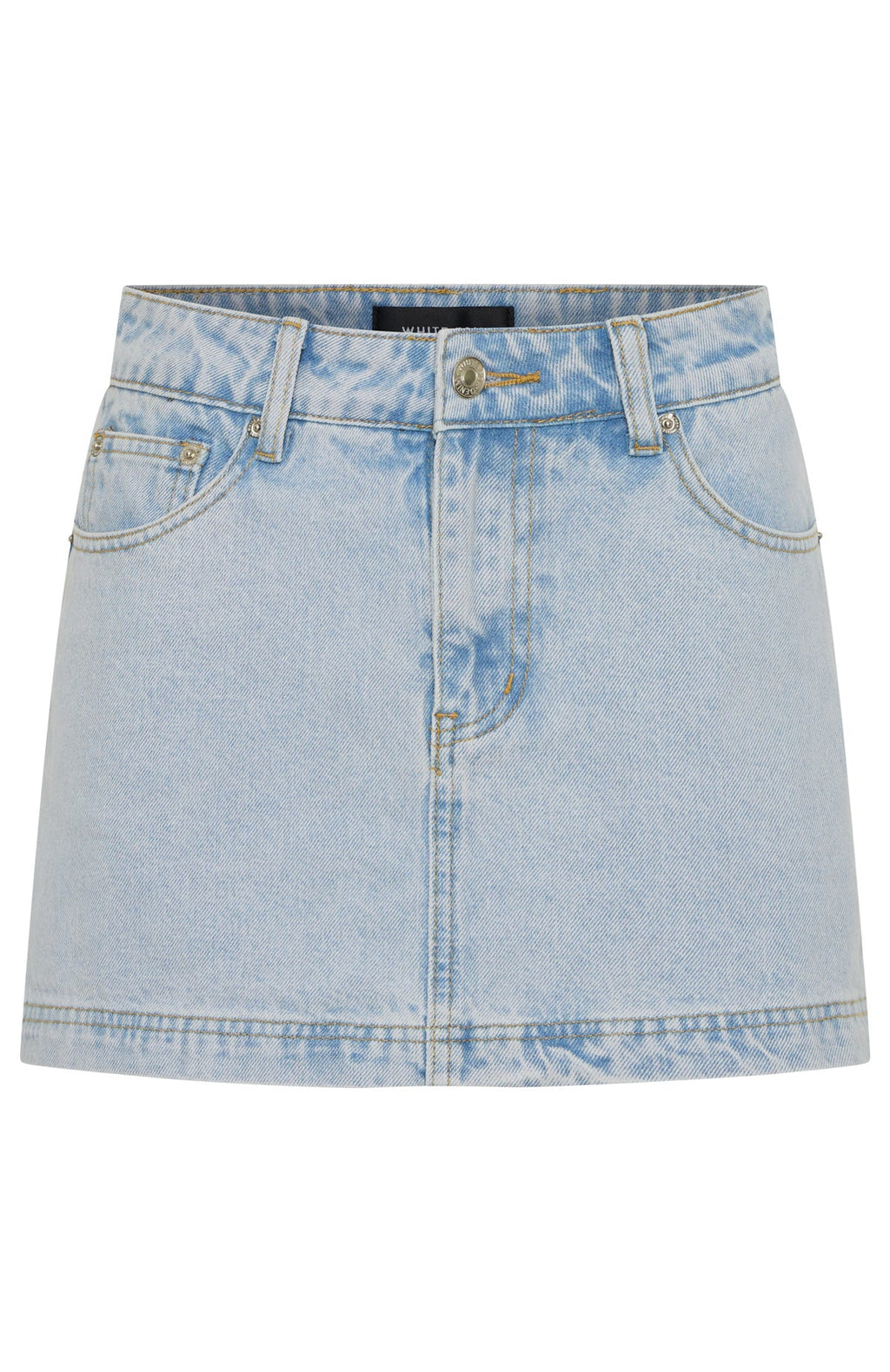 Trending All Your Problems Denim Skort Glacier Blue Wash
