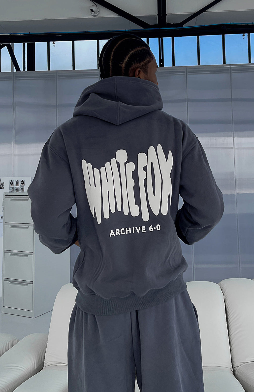 Trending Archive 6.0 Oversized Hoodie Ash