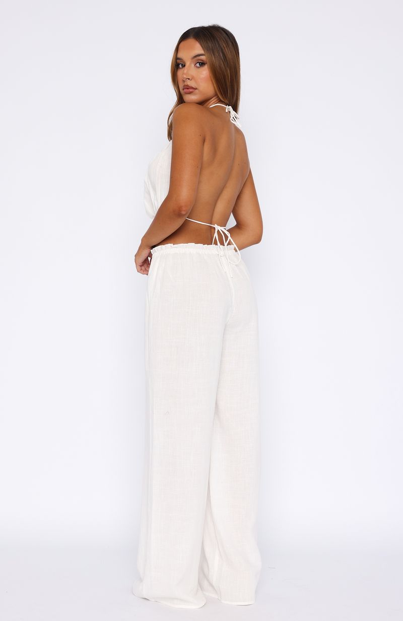 Trending Take Me Away Pant White