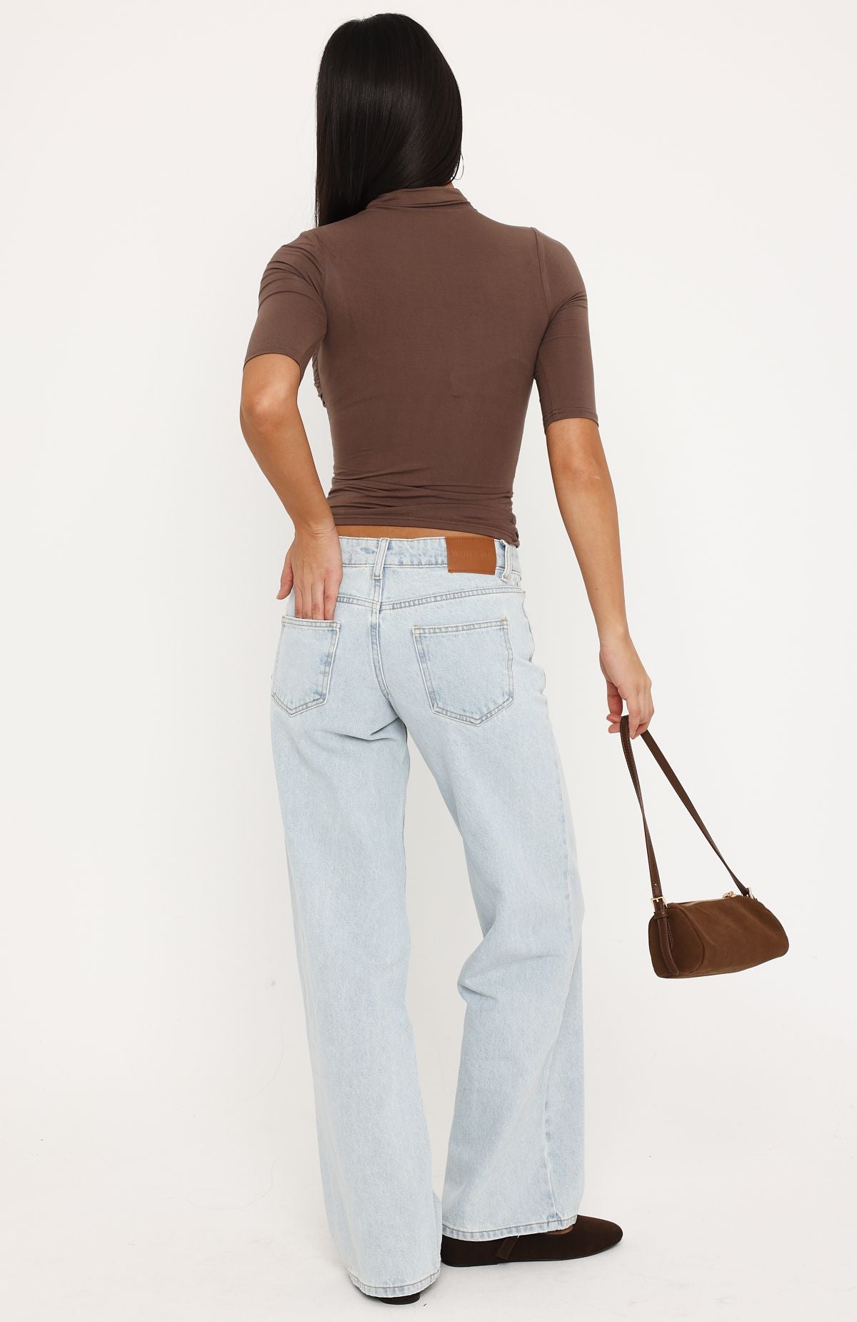 Trending Chelsea Low Rise Straight Leg Jeans Glacier Blue Wash