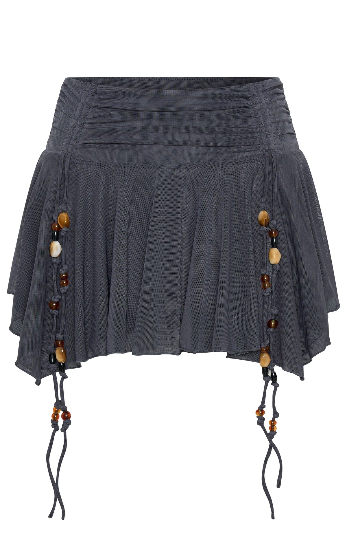 Trending To My Heart Mini Skirt Charcoal