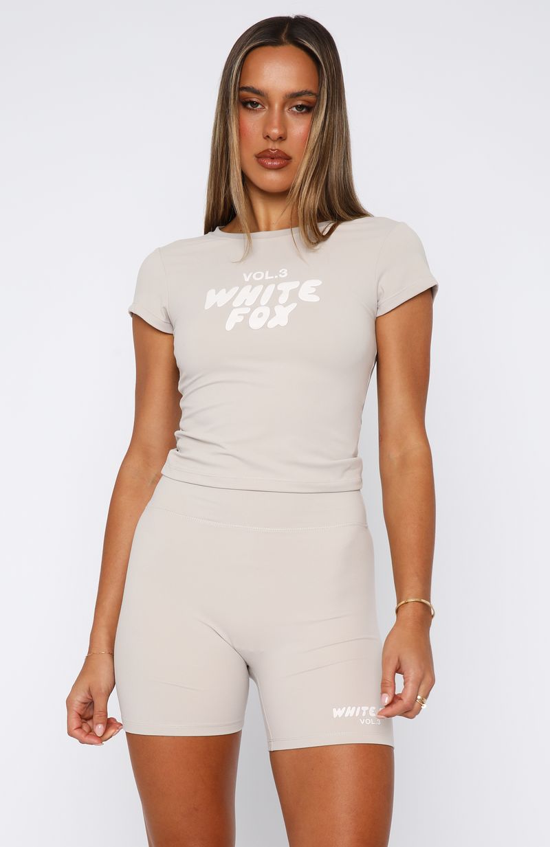 Trending Offstage Fitted Baby Tee Moon