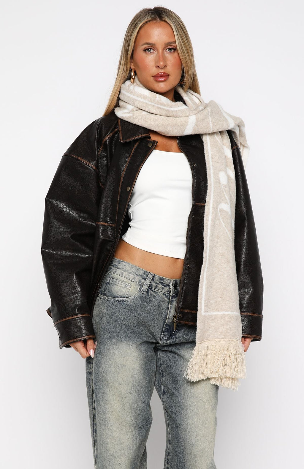 Trending Aariya Scarf Nude