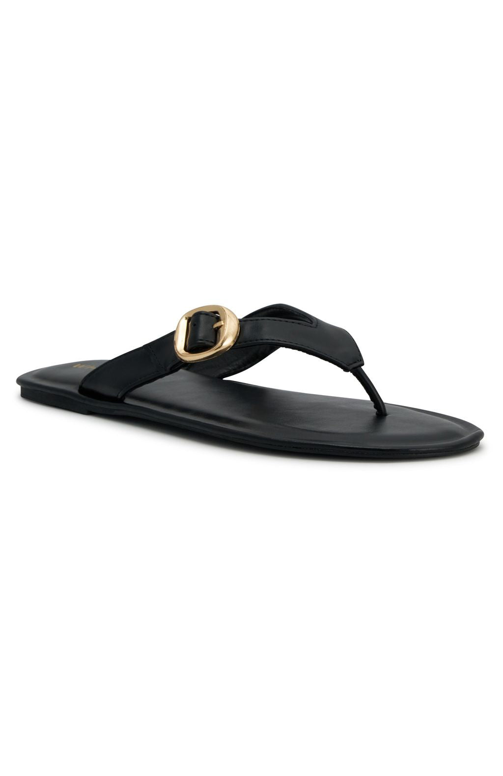 Trending Tarrant Thong Sandals Black PU