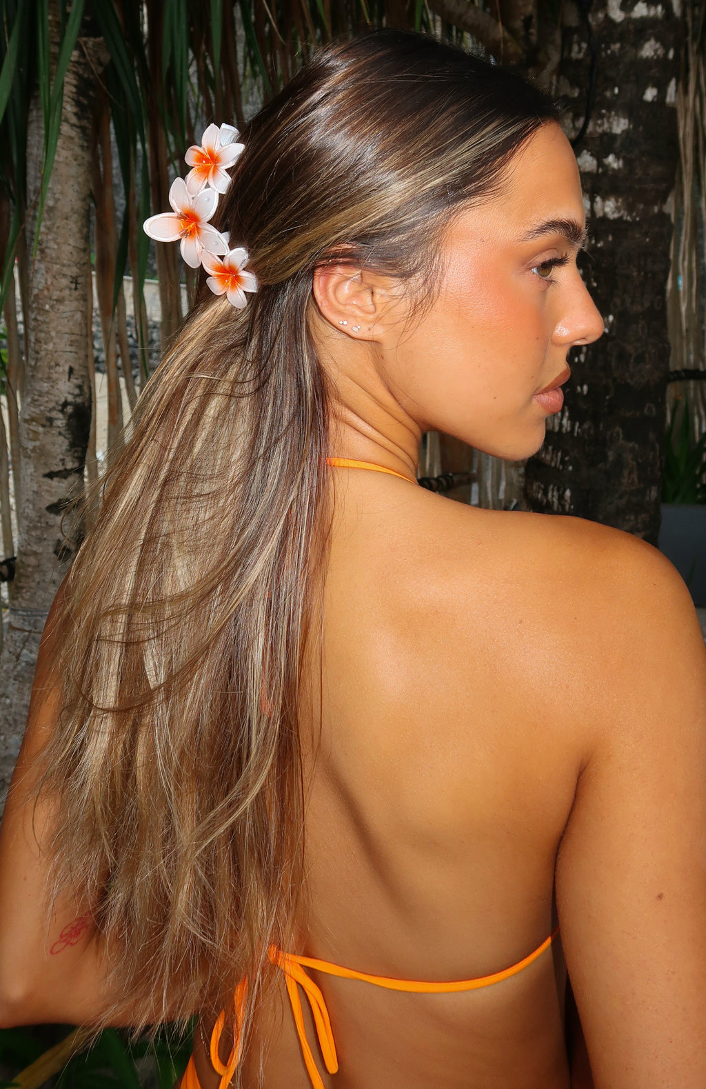 Trending Parker Hair Clip White