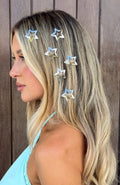 Trending Axton 6 Pack Hair Clips Silver