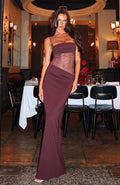 Trending Compliment Me Maxi Dress Burgundy
