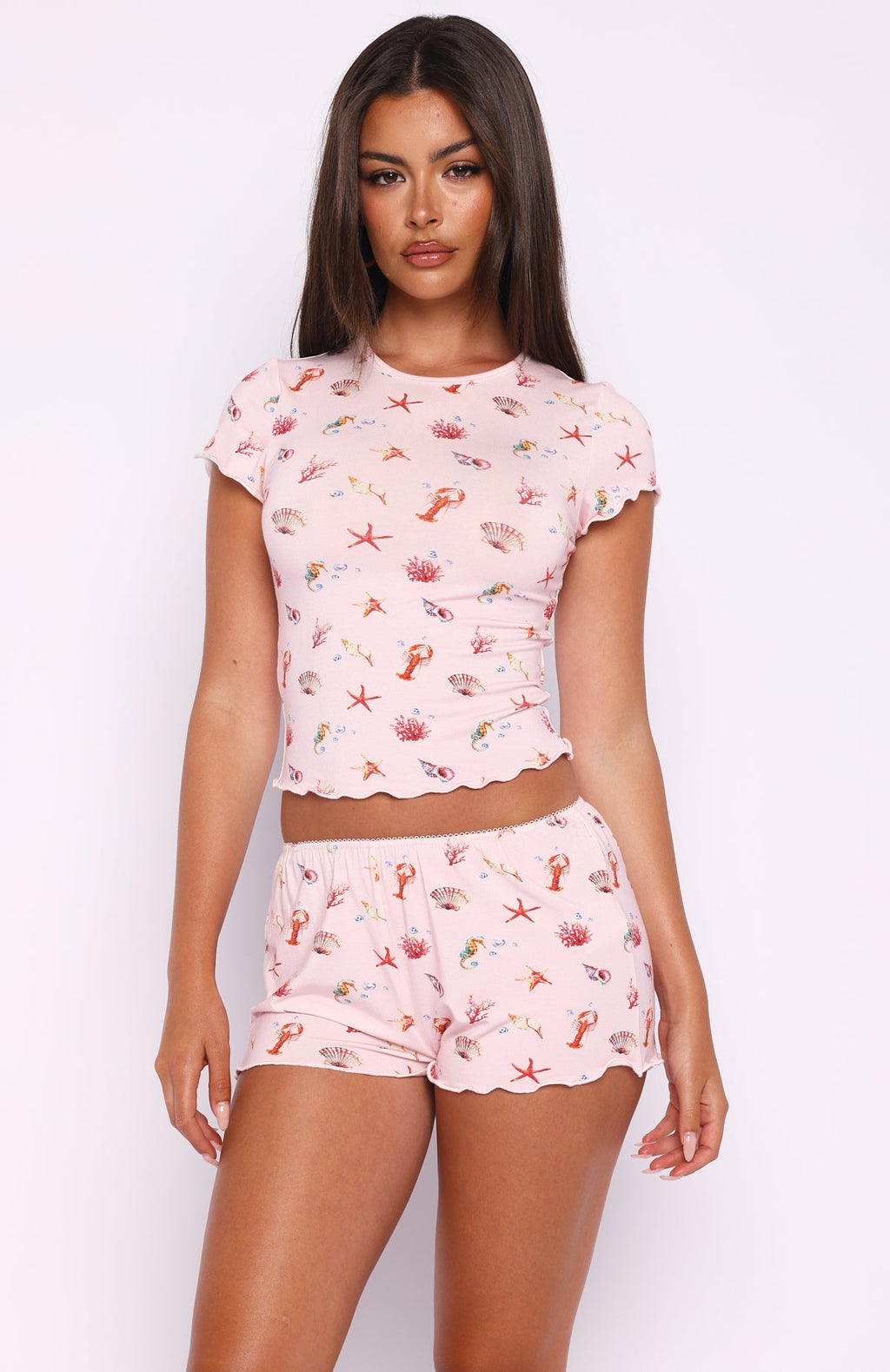 Trending Dreamy Pyjama Shorts Sea Dreams