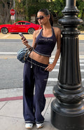 Trending Chill In Style Track Pants Navy