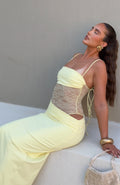 Trending Compliment Me Maxi Dress Lemon