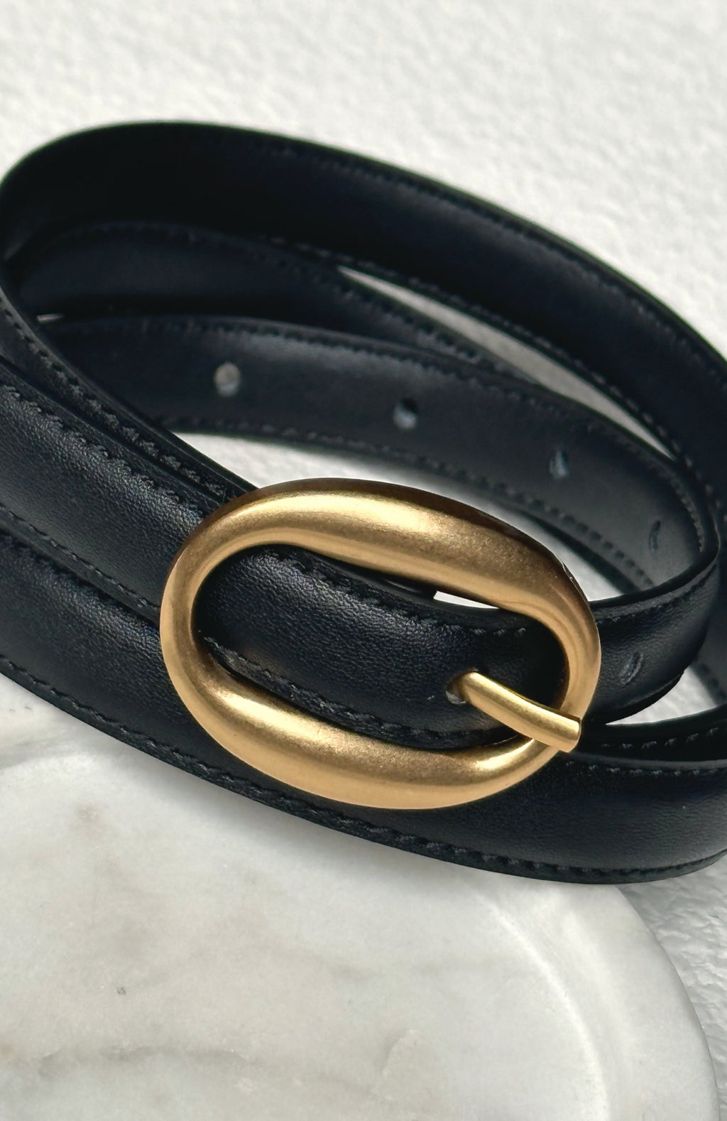 Trending Ron Belt BlackVintage Gold