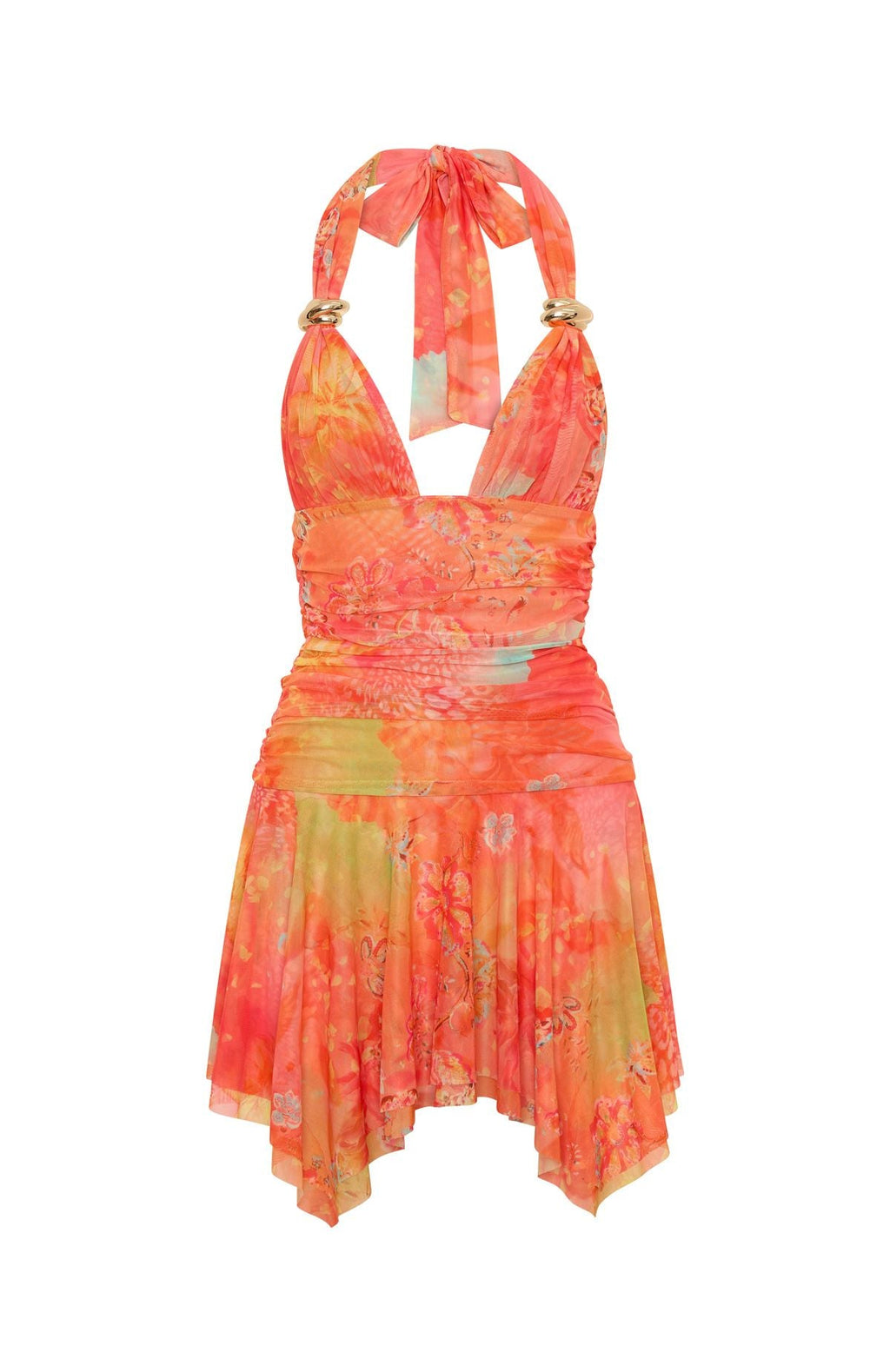 Trending Upgrade Me Mini Dress Peachy Heat