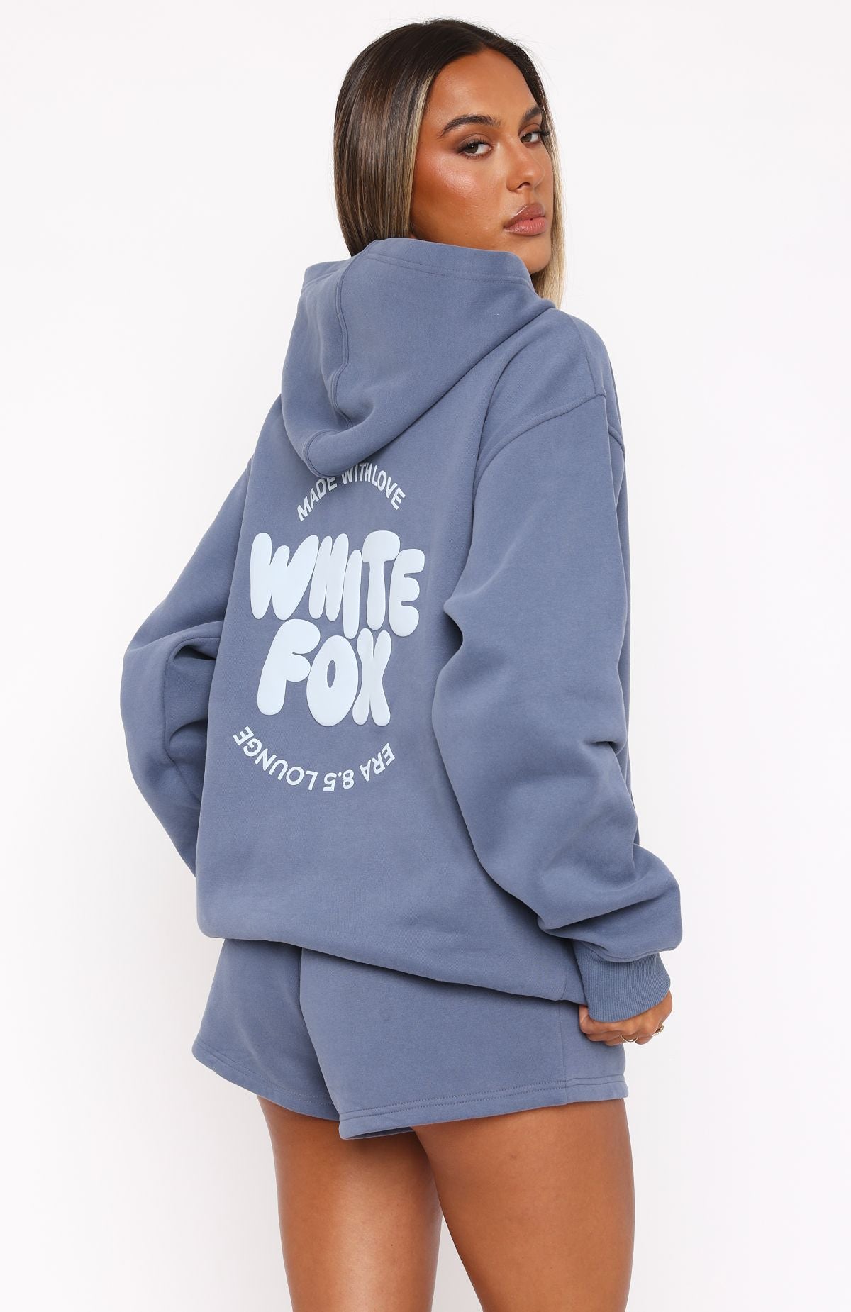 Trending With Love For You Oversized Hoodie Ocean