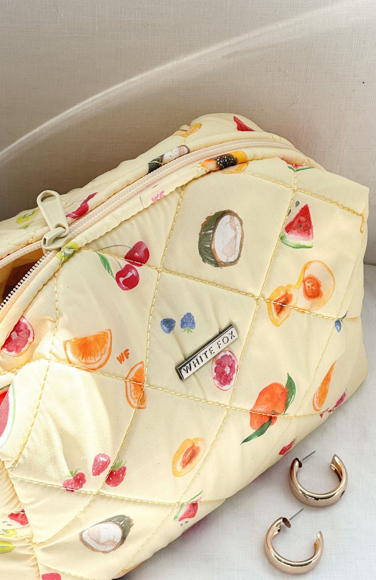 Trending Getting Ready Cosmetic Bag Fruit Salad