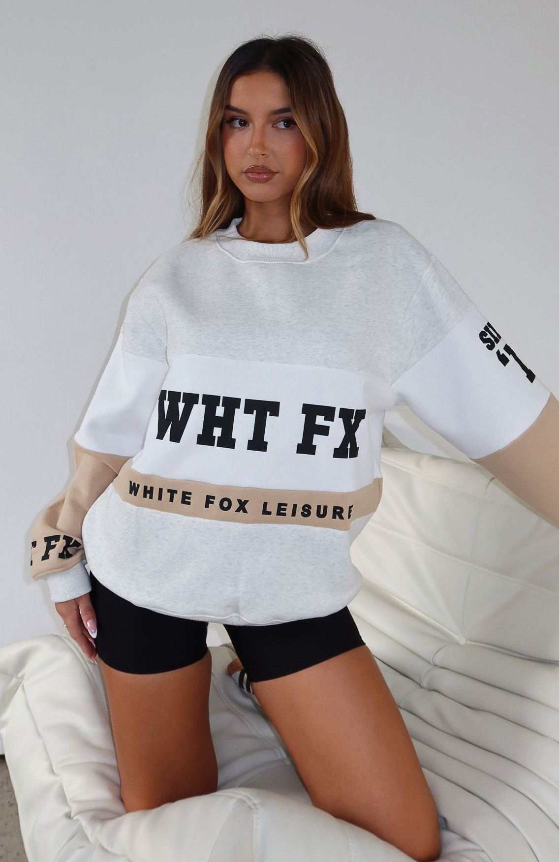 Trending Latest And Greatest Oversized Sweater Neutral