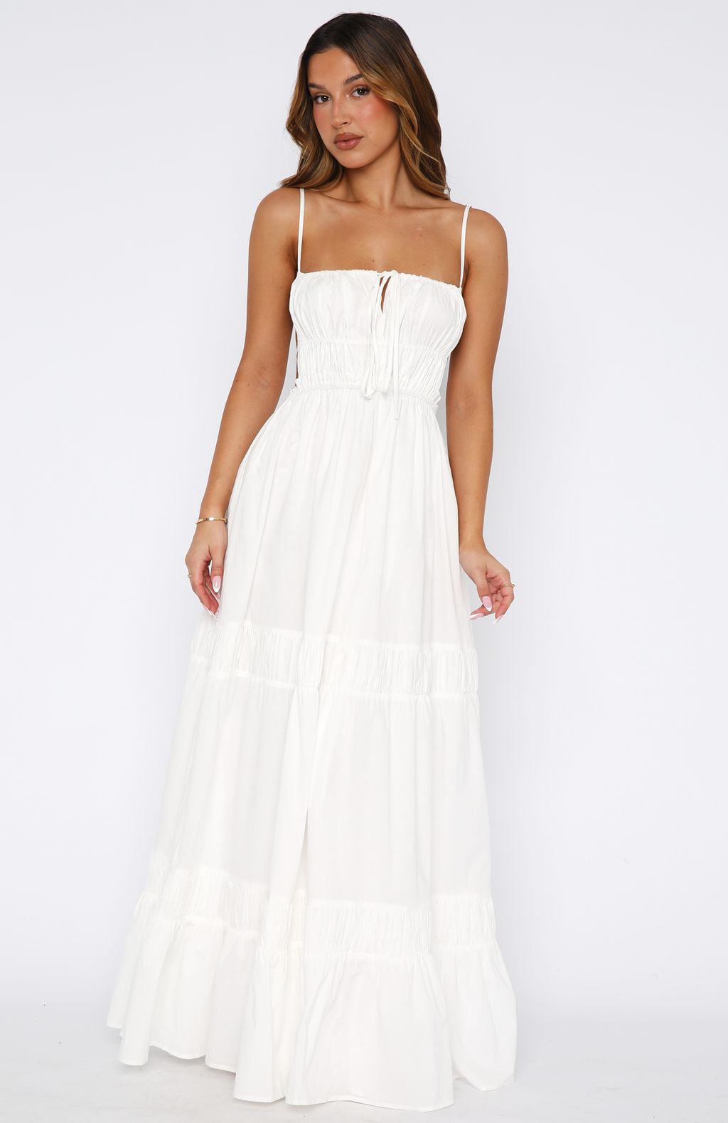 Trending Rumour Has It Maxi Dress White