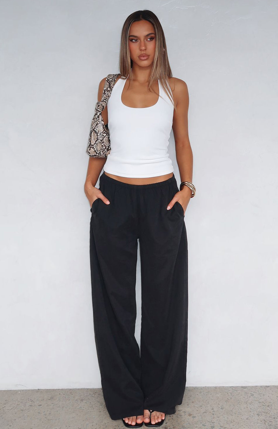 Trending Take A Stance Pants Black