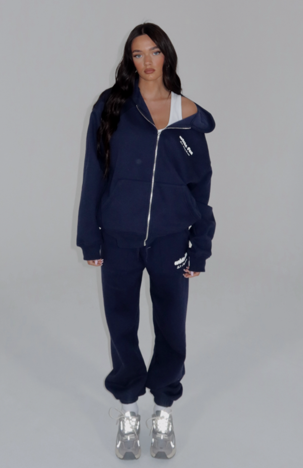 Trending Era 8 Zip Front Hoodie Nautical
