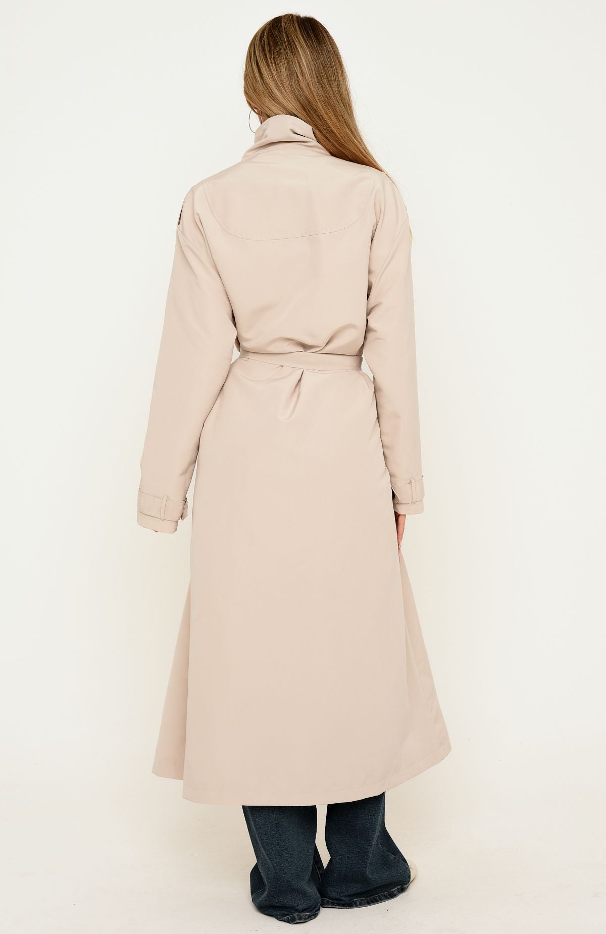 Trending Araminta Trench Coat Beige