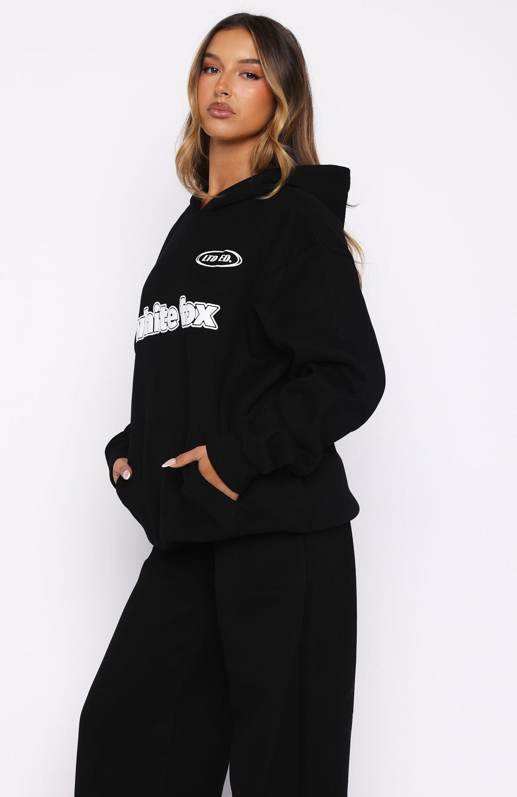 Trending Ready To Go Oversized Hoodie Black