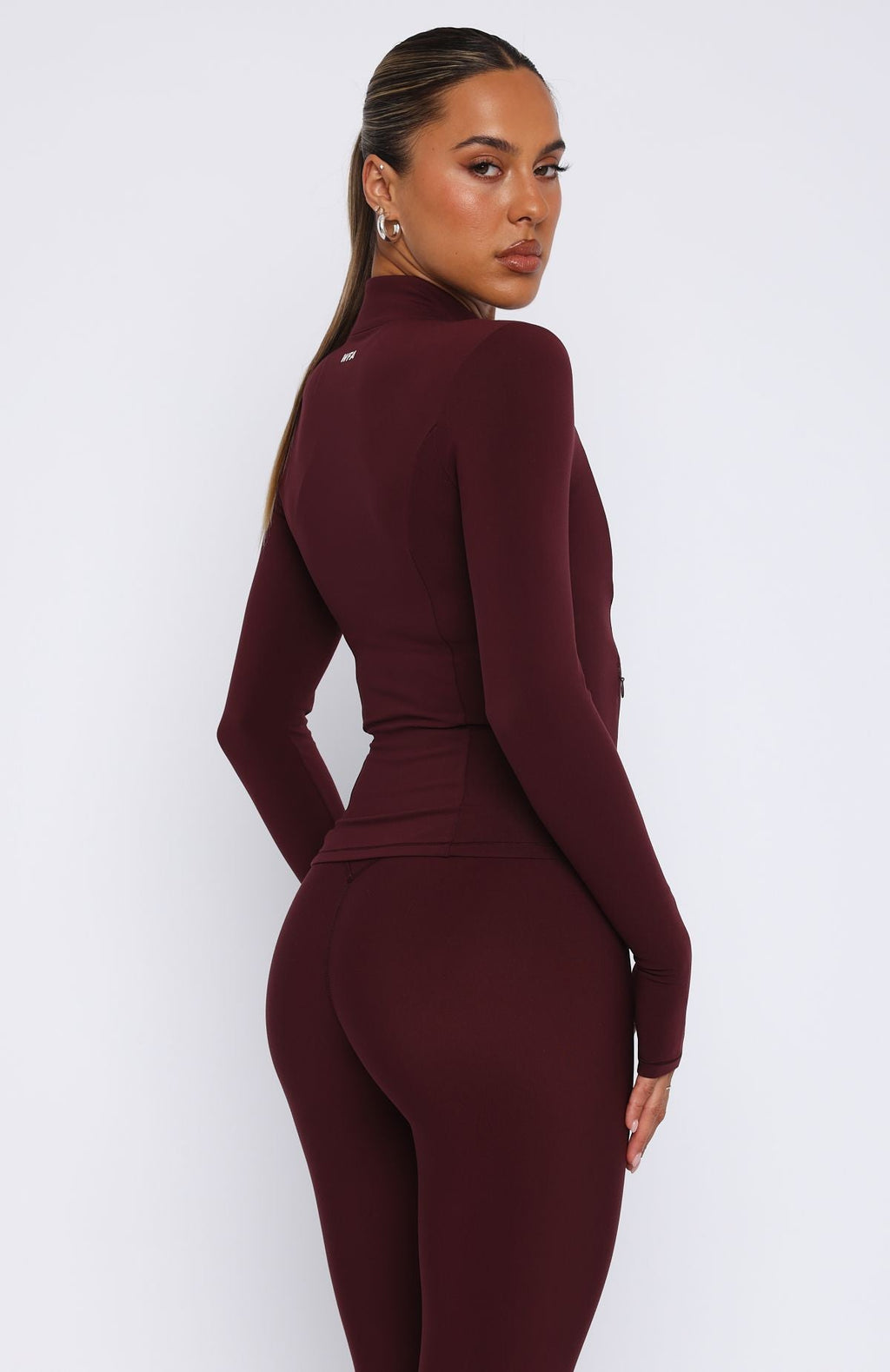 Trending Race To You Jacket Merlot