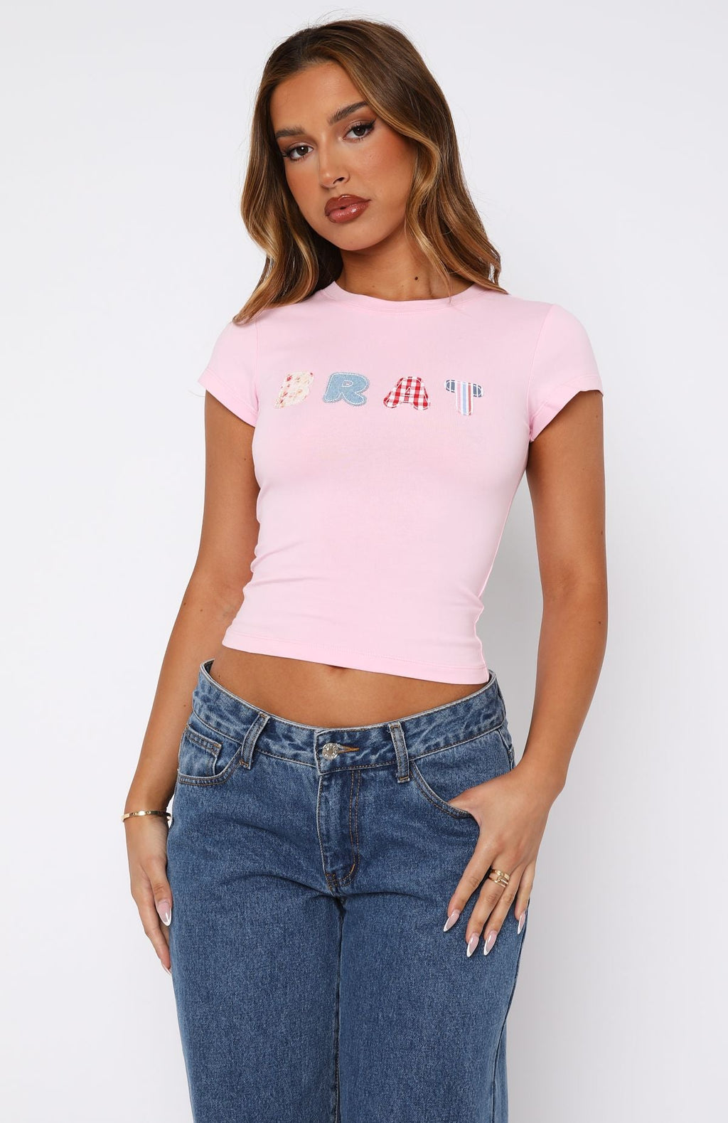 Trending Pretty In Pink Baby Tee Baby Pink