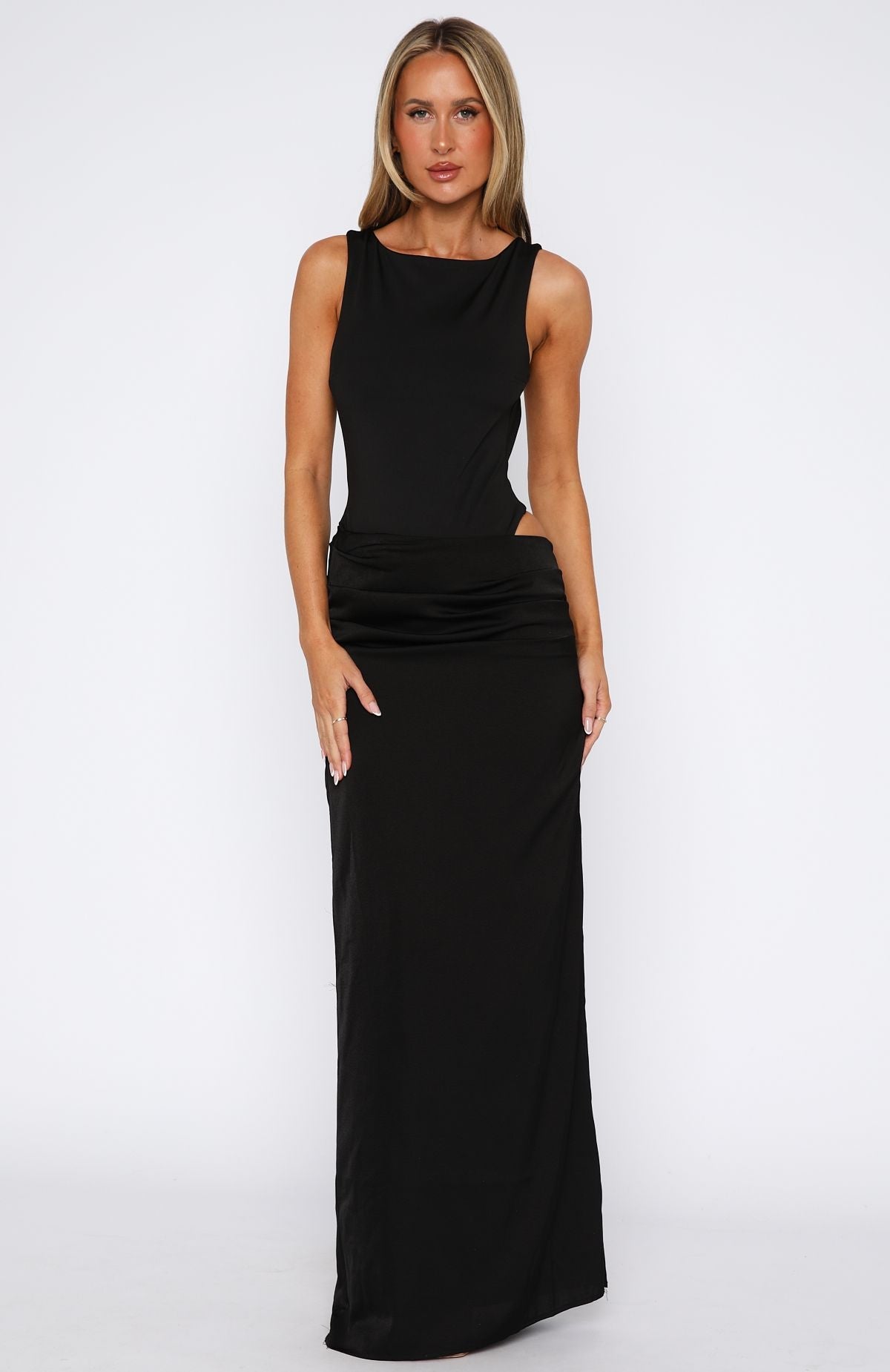 Trending Moonlight Muse Maxi Dress Black
