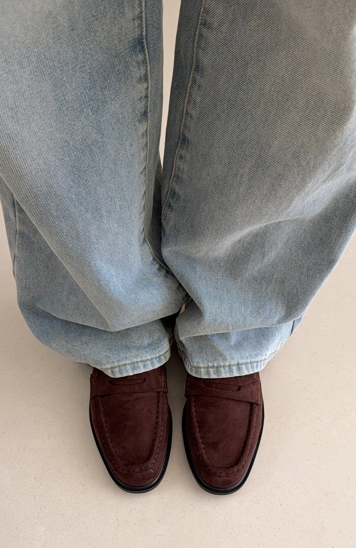 Trending Judson Loafers Chocolate Faux Suede