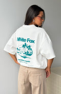 Trending Made For The Heat Oversized Tee White