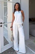 Trending Way She Walks Pants Pearl