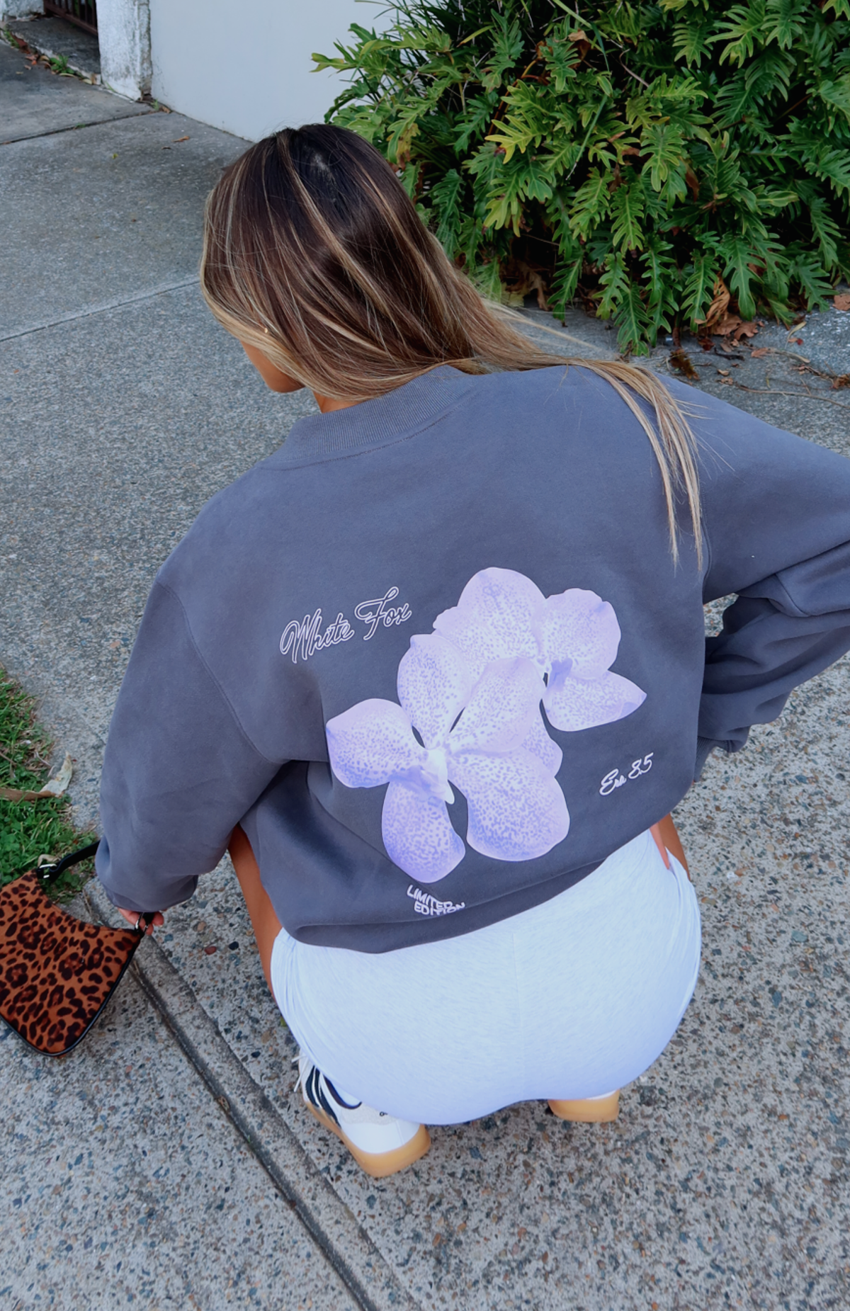Trending With Love Forever Oversized Sweater Volcanic