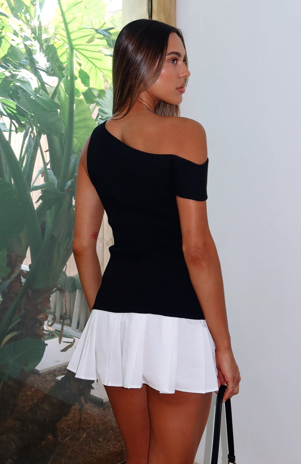 Trending On My Terms Mini Dress Black