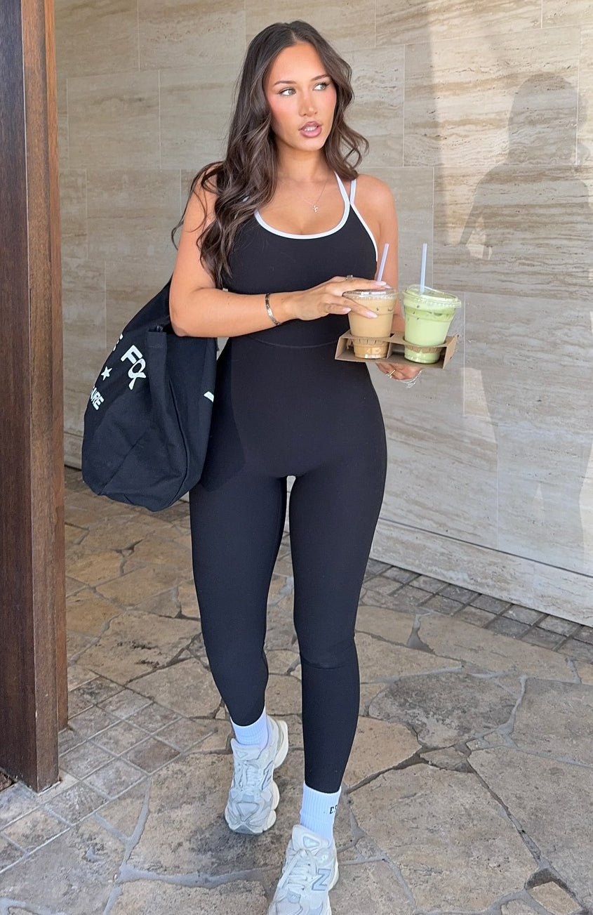 Trending Ignite Jumpsuit BlackWhite