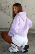Trending Stay Lifted Oversized Hoodie Lavender